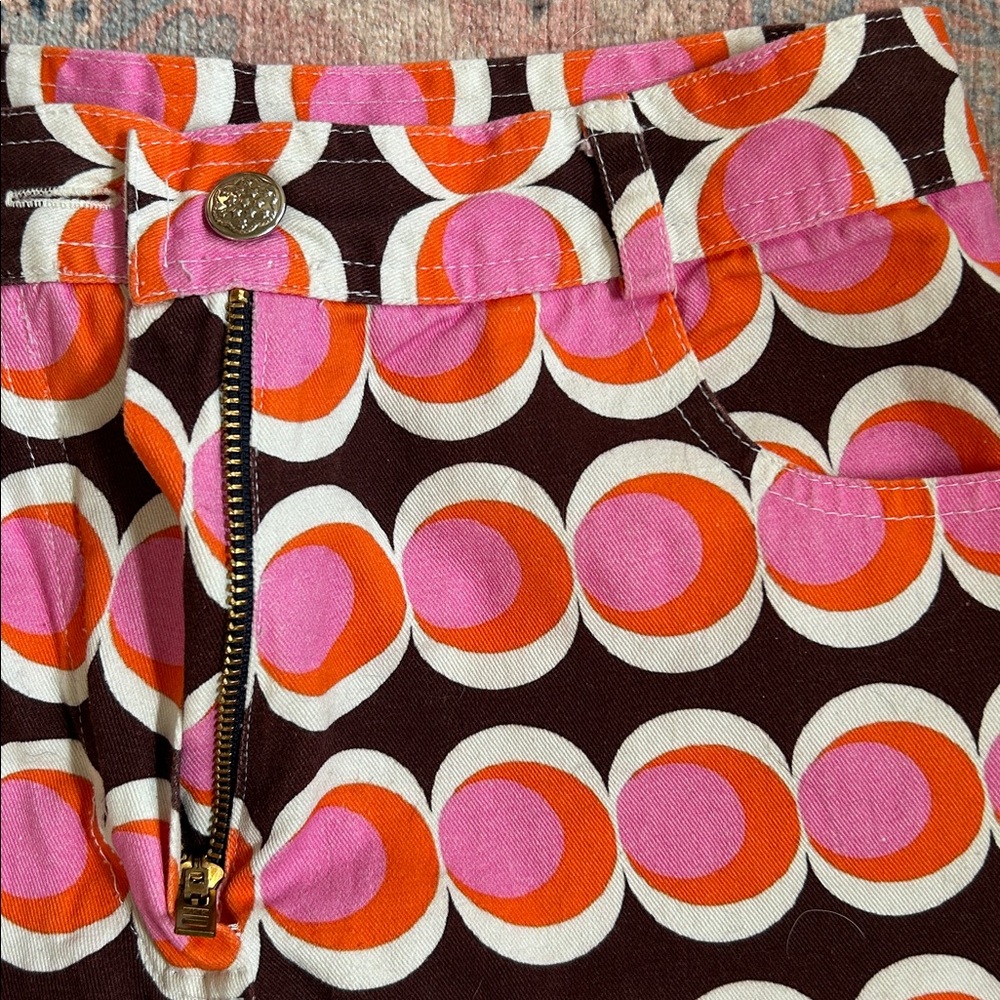 Balou Retro Circle Pattern Pants - Picture 4 of 5
